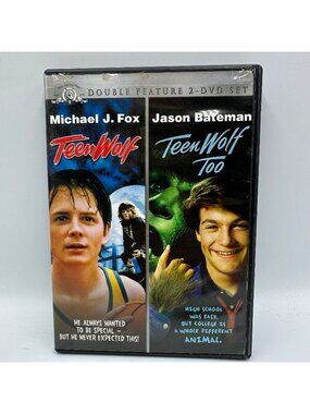 Teen Wolf Teen Wolf Too Double Feature Michael J Fox Jason Bateman DVD MGM PG